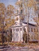 Childe Hassam Church at Old Lyme oil painting reproduction